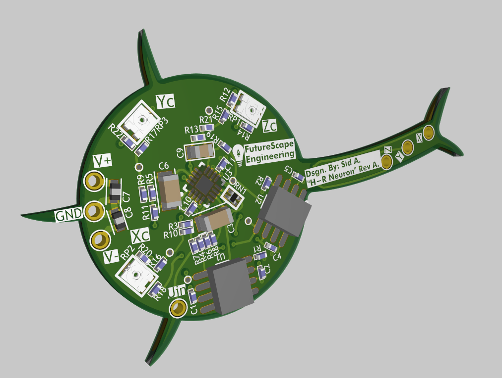 Neuron circuit schematic